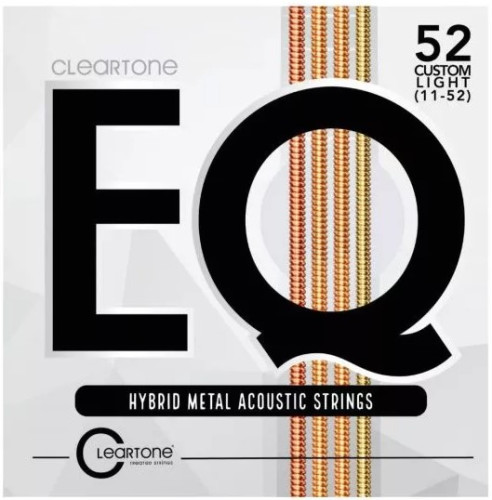 Cordes CLEARTONE EQ 11-52 Acoustic Strings Hybrid Metal Extra Light