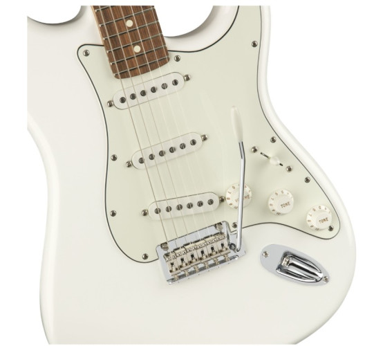 Guitare électrique FENDER Stratocaster Player PF Polar White