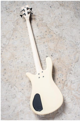 Bajo WARWICK RockBass Artist Line Adam Clayton, 4-String - Solid Creme White High Polish