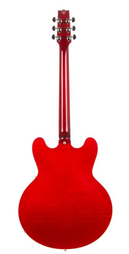 Guitare électrique HERITAGE Standard H-535 Semi-Hollow Trans Cherry