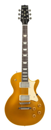 Guitare électrique HERITAGE Custom Shop Special H-150 GoldTop Throbak Humbuckers