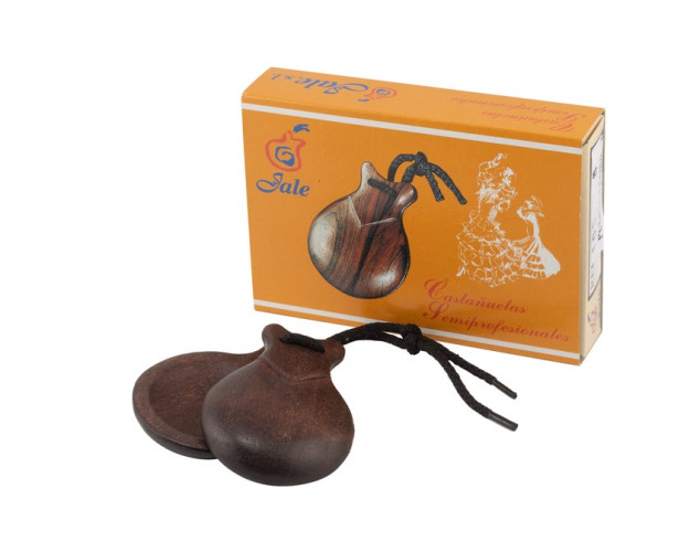 Castañuelas JALE 105-6 Pulida Caoba - 2056