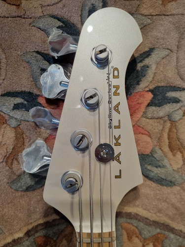 Baix LAKLAND Skyline Darryl Jones 4, White Pearl, Maple