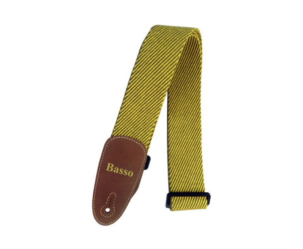 Correa BASSO EX04 Serie Extravagancia Tweed amarillo