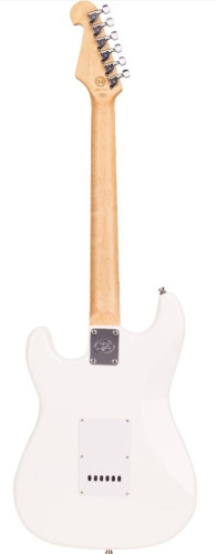 Guitarra elèctrica SX ED1 Strato White