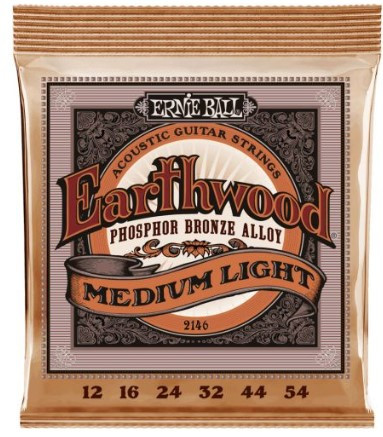 Cuerdas ERNIE BALL 2146 Acoustic Medium Light 12-54 - Phosphor Bronze