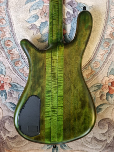 Basse WARWICK Teambuilt Pro Series Streamer Stage I, 4 – Emeraude Green Transparent Satin