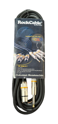 Cable ROCKCABLE RCL30386 D7 F Micrófono