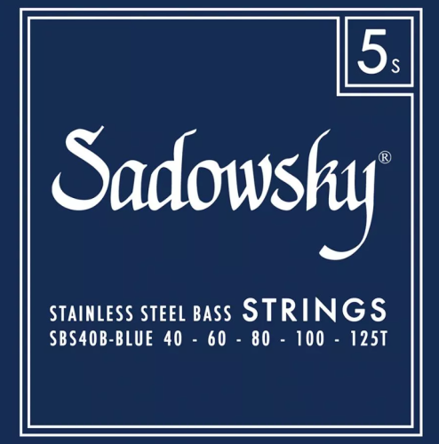 Cordes SADOWSKY basse 5 cordes 40-125T SBS40B 5s