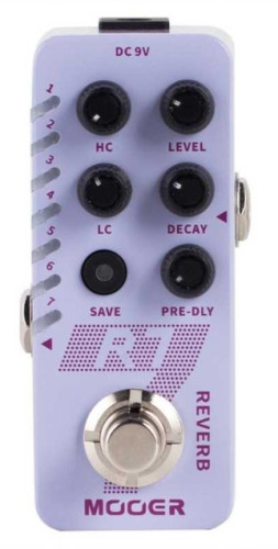 Pedal MOOER R7 Reverb