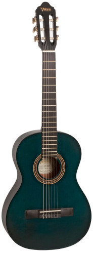 Guitarra clàssica VALENCIA VC203 3/4 Trans Blue