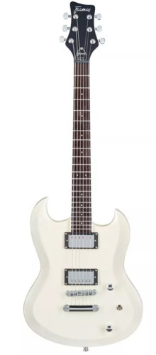 Guitarra eléctrica FRAMUS D-Series FAL Phil XG – Cream White