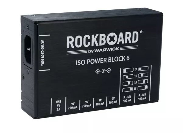 RockBoard ISO Power Block V6 IEC – Isolated Multi Power Supply