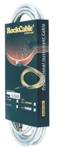 Cable ROCKCABLE RCL30253 D7 Acodado / Recto Silver 3mt