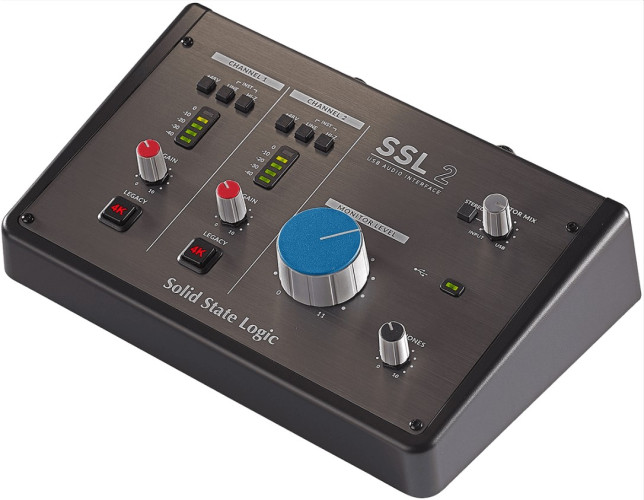 Interface SOLID STATE LOGIC SSL2 USB-C - 2 entradas 2 salidas