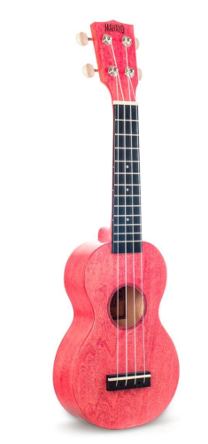 Ukulélé soprano MAHALO I Series Coral Pink