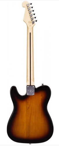 Guitare électrique SX Telecaster STL Aulne 3 tone Sunburst