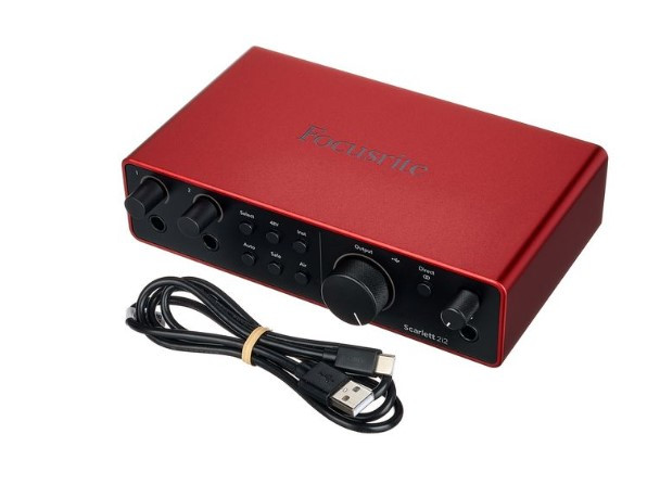 Interface FOCUSRITE Scarlett 2i2 4th gen