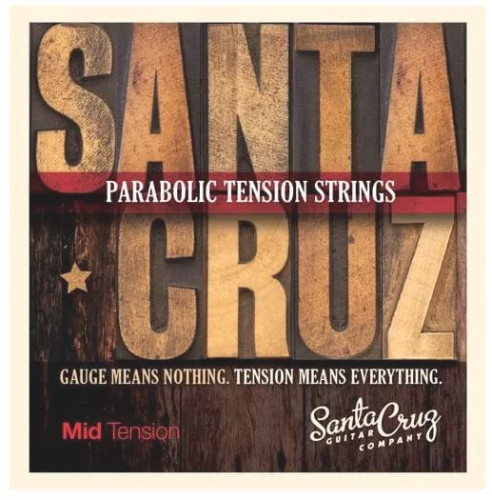Cordes SANTA CRUZ Parabolic Tension Strings – Mid Tension