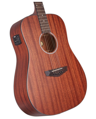 Guitare électroacoustique D'ANGELICO Premier Lexington Ls Mahogany Satin