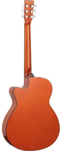 Guitarra electroacústica TANGLEWOOD Azure Super Folk Amber - TA4CE HN