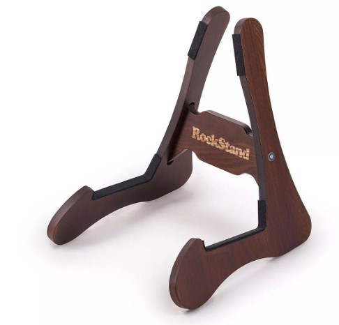 Suport fusta ROCKSTAND A-Frame per a Guitarra/Baix Acústic - Brown Oak - RS WO 20801 ASH BR