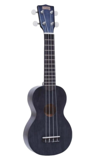 Ukelele soprano MAHALO Kahiko Trans Black