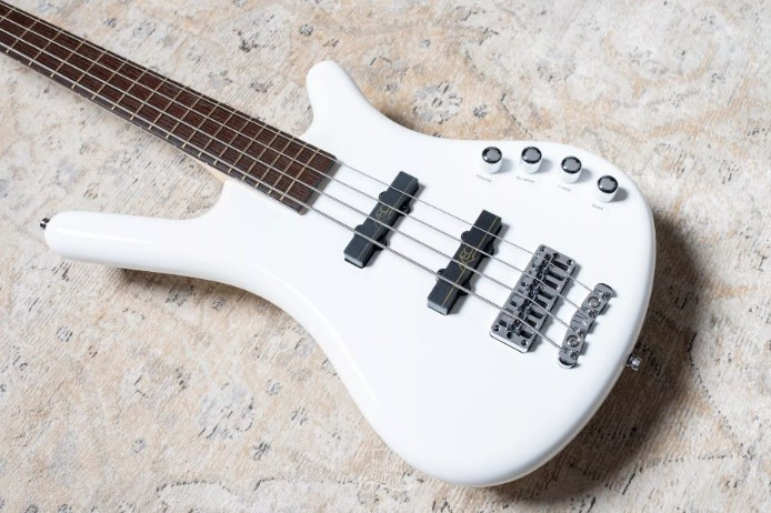 Baix WARWICK Rockbass Corvette Basic 4 cordes Solid White High Polish