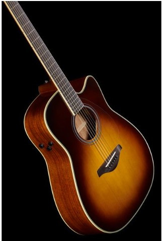 YAMAHA FGC-TA Brown Sunburst