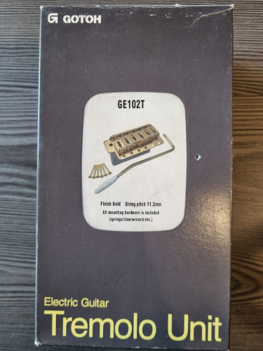 Tremolo GOTOH GE102T Gold Guitarra eléctrica