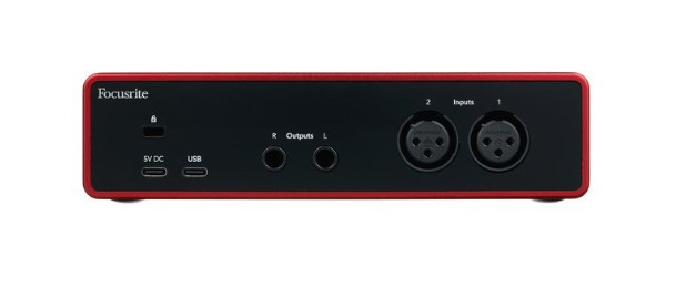 Interface FOCUSRITE Scarlett 2i2 4th gen