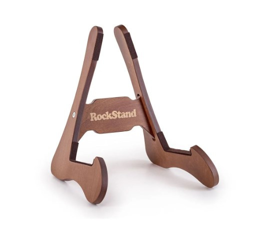 Soporte ROCKSTAND A-Frame para Guitarra/Bajo Acústico - Dark Brown - RS WO 20801 PLY DB