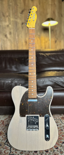 Guitarra eléctrica TOKAI Tele ATE124B White Blonde