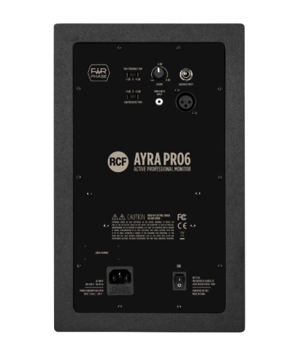 Monitores de estudio RCF Ayra Pro 6