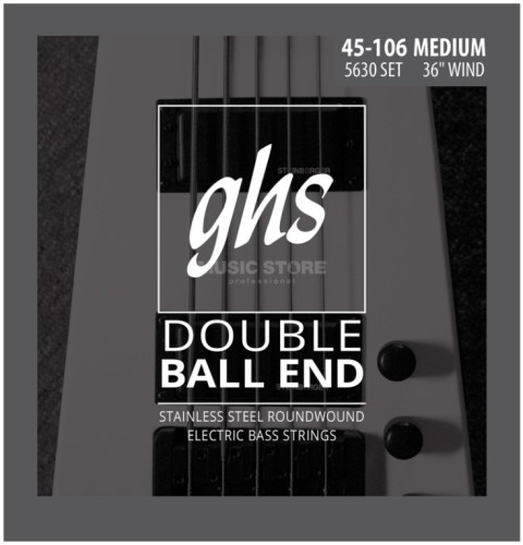 Cuerdas GHS Bajo Eléctrico, Double Ball 45-106