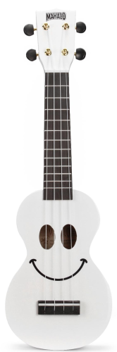 Ukulele soprano MAHALO Smile White