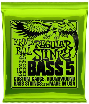 Cuerdas ERNIE BALL Bajo Eléctrico Regular Slinky 5c