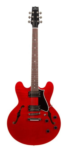 Guitare électrique HERITAGE Standard H-535 Semi-Hollow Trans Cherry