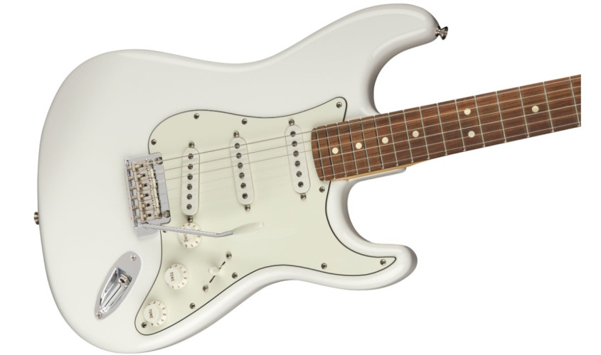 Guitare électrique FENDER Stratocaster Player PF Polar White