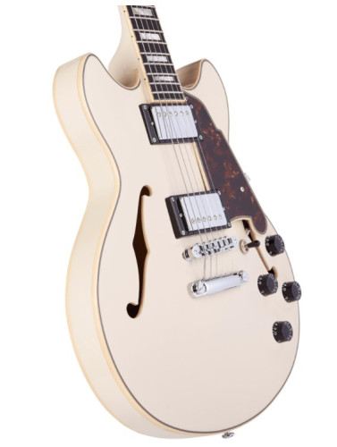 Guitare électrique D'ANGELICO Premier Mini DC Champagne