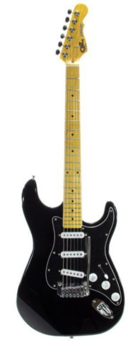 Guitare électrique G&L Tribute Legacy Black MN