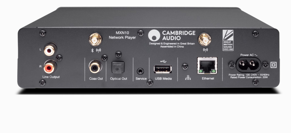 Reproductor d'àudio en xarxa CAMBRIDGE ÀUDIO MXN10