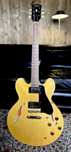 Guitare éléctrique TOKAI ES180 VNT Semi Hollow Natural