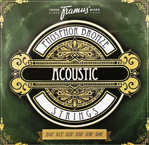 Cuerdas FRAMUS acoustic phosphor bronze 10-46