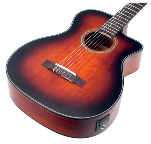 Guitarra electroclàssica VALENCIA VA434CESB Sunburst