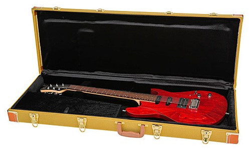 Estuche ROCKCASE RC10606 VT/SB guitarra eléctrica Vintage Tweed