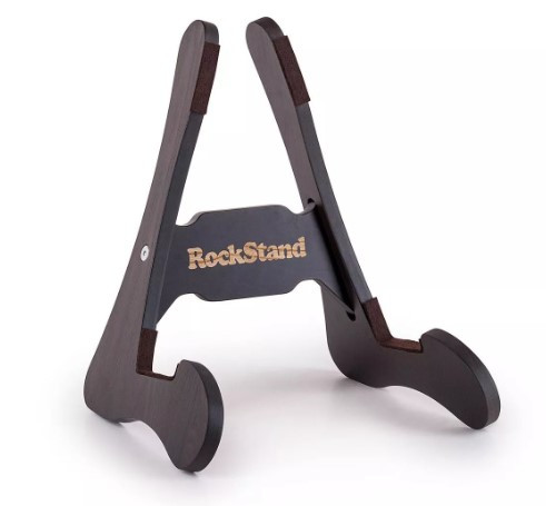 Soporte madera ROCKSTAND A-Frame Stand - Para Guitarra o Bajo Eléctrico - Rustic Oak Finish - RS WO 20800 ASH RU