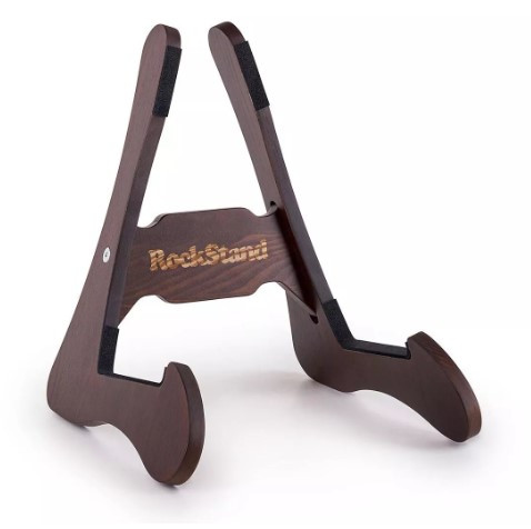 Suport fusta ROCKSTAND A-Frame per a Guitarra/Baix Acústic - Brown Oak - RS WO 20801 ASH BR