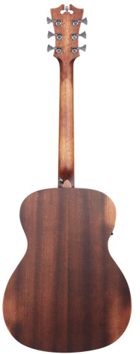 Guitare électroacoustique D'ANGELICO Premier Tammany Ls Aged Mahogany