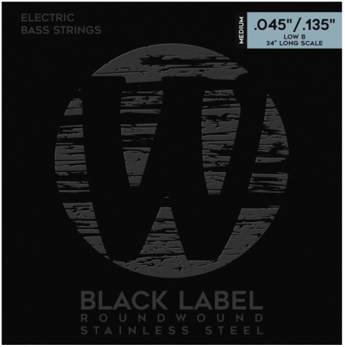 Cordes WARWICK Black Label Basse Électrique 45-135